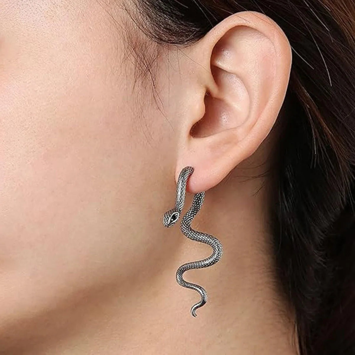 Schon snake earrings